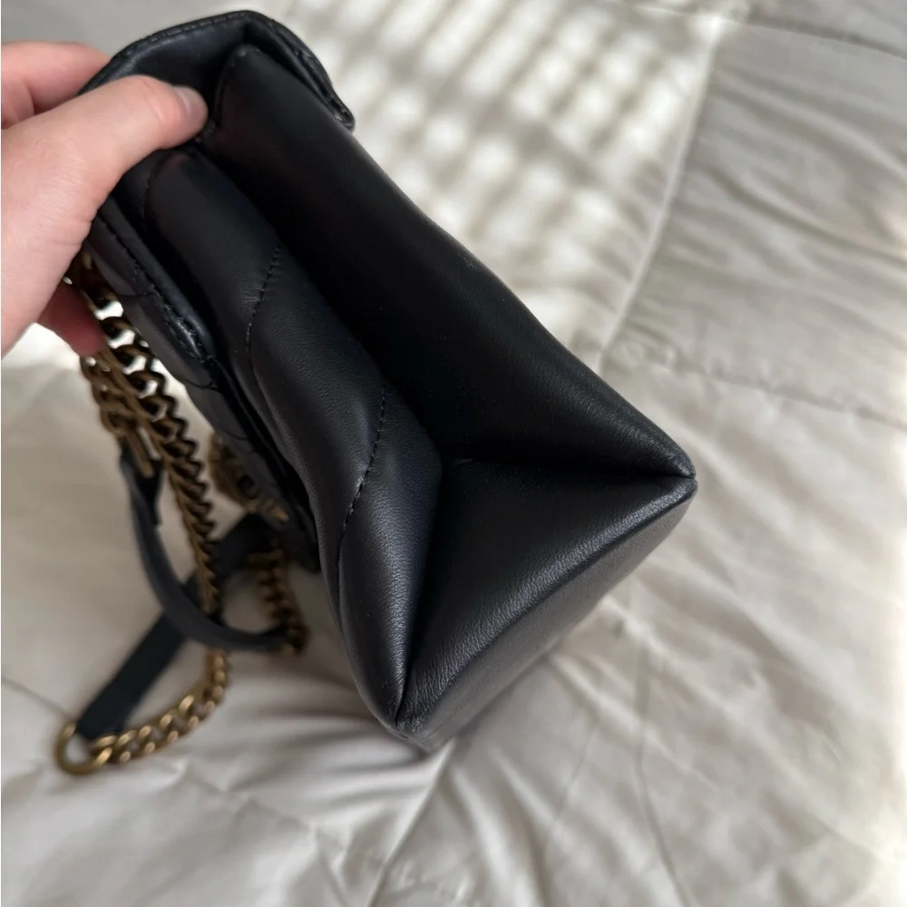 Kurt Geiger Black Leather Shoulder Bag - Picture 6 of 6